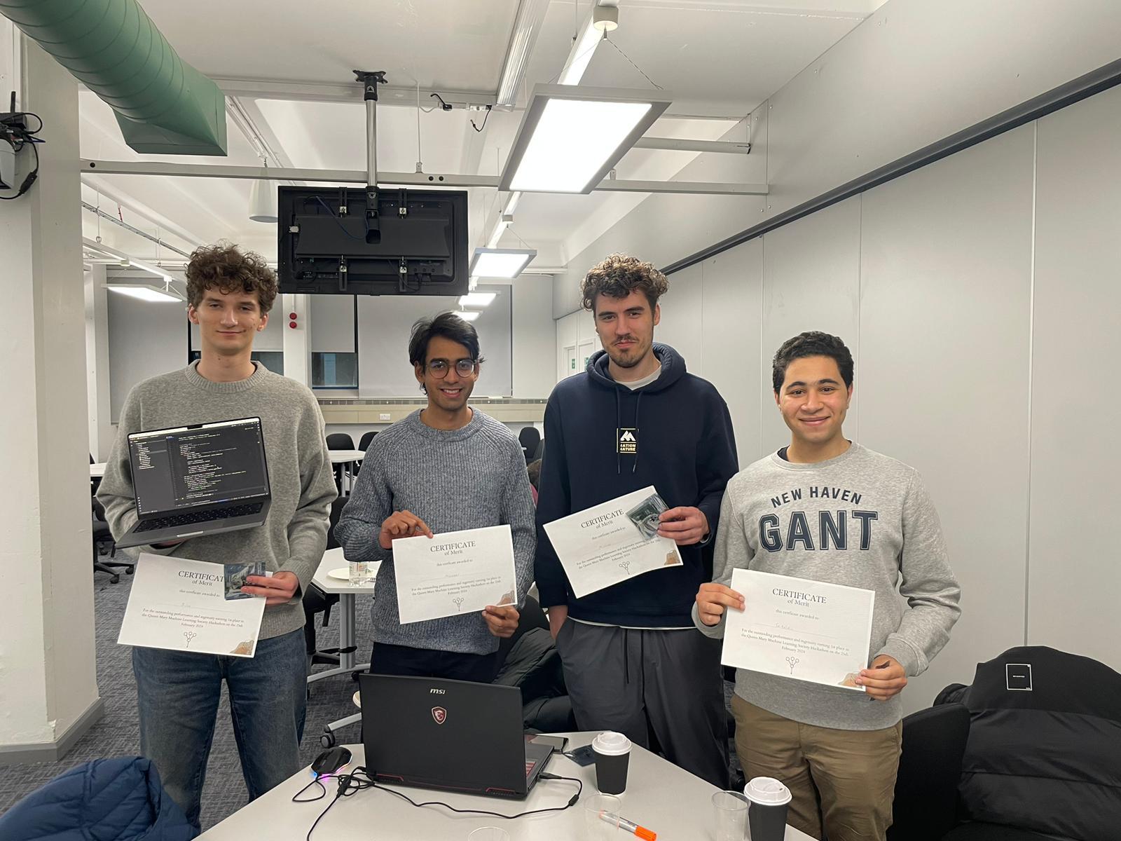 1st Place Winner of QMUL AI Hackathon - Image 1