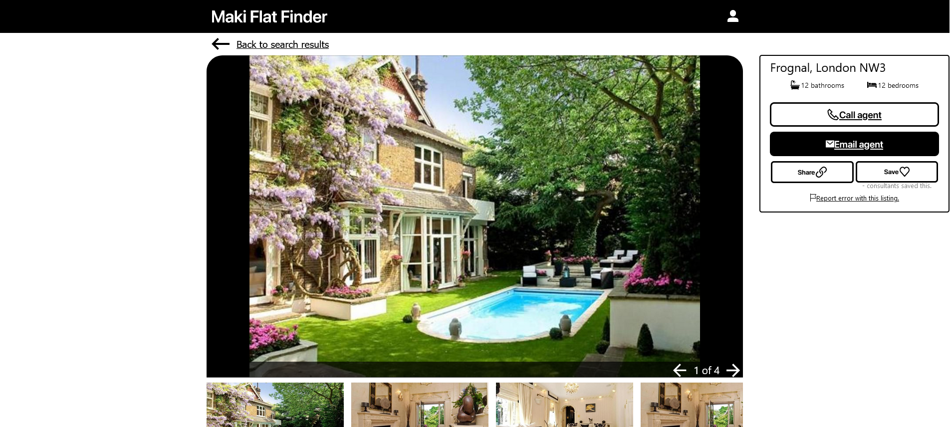 Property Listing Webapp - Zoopla Clone - Image 3